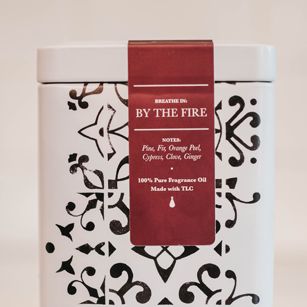 By The Fire - Pine and Fir Soy Candle